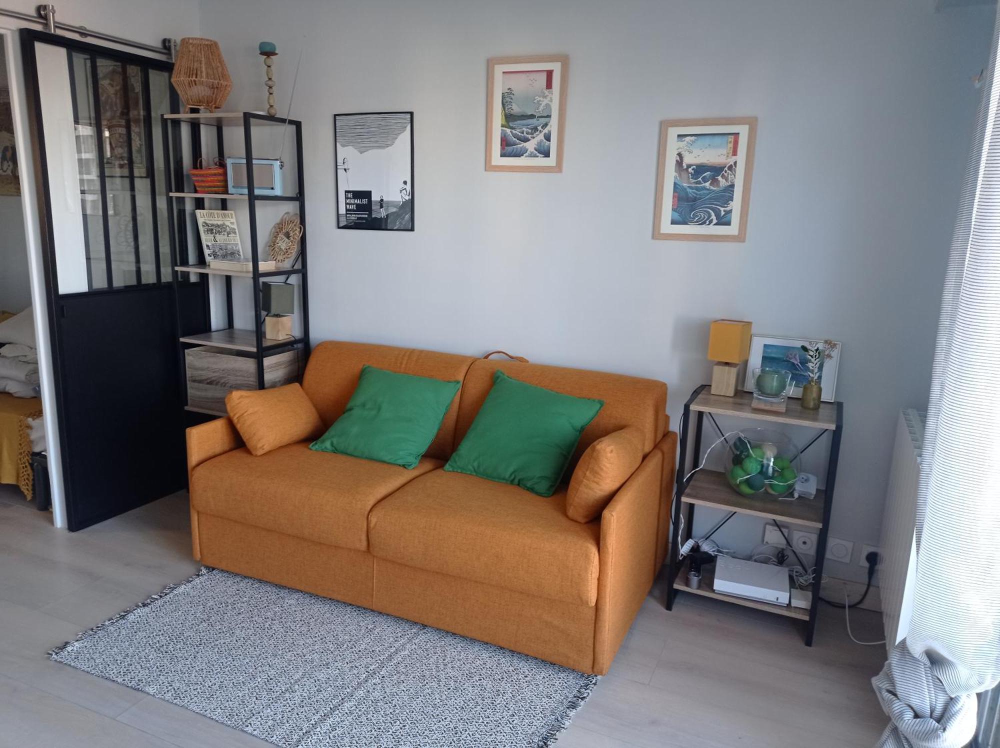 Le Studio Galliéni vue panoramique face mer a fait peau neuve! Pornichet Esterno foto
