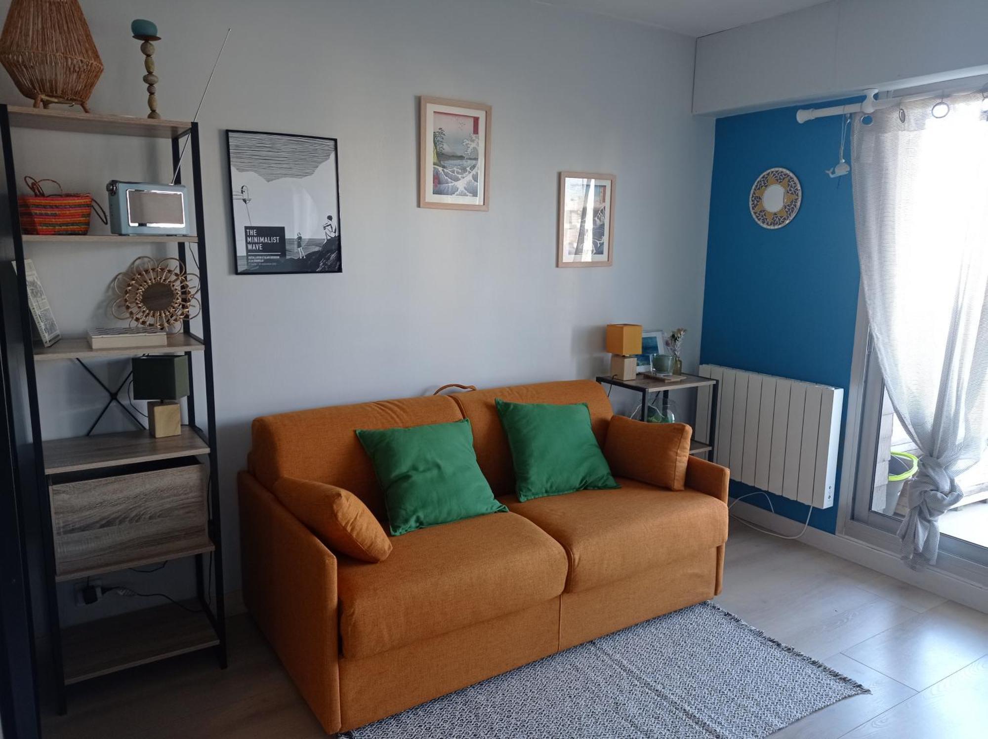 Le Studio Galliéni vue panoramique face mer a fait peau neuve! Pornichet Esterno foto
