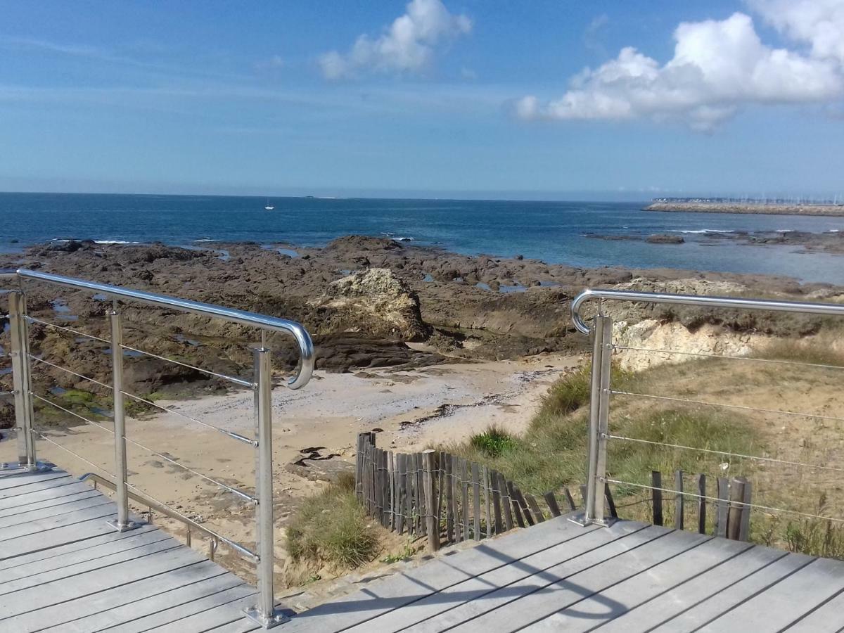 Le Studio Galliéni vue panoramique face mer a fait peau neuve! Pornichet Esterno foto