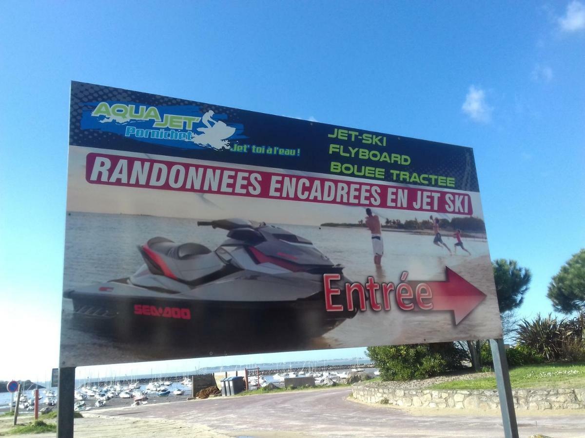 Le Studio Galliéni vue panoramique face mer a fait peau neuve! Pornichet Esterno foto